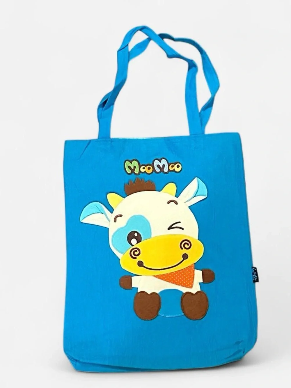 NWOT Cute Cow MiMee & MooMoo Canvas Tote Bags, Pick your color.